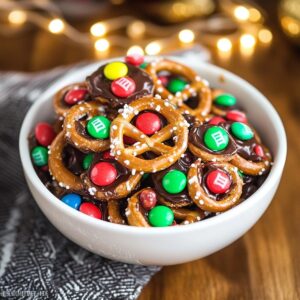 Irresistible Rolo Pretzels With M&M Candies Recipe