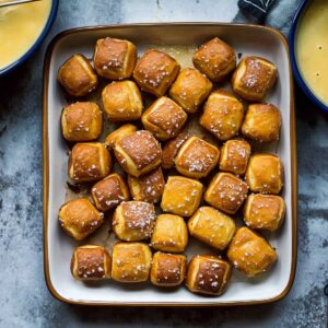 Crispy Soft Pretzel Bites Recipe