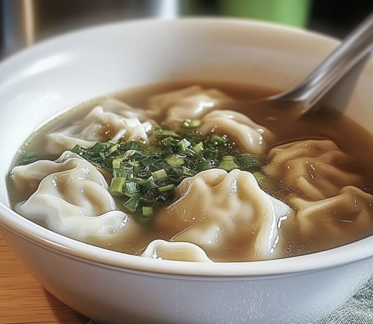 Comforting Wonton Soup Recipe