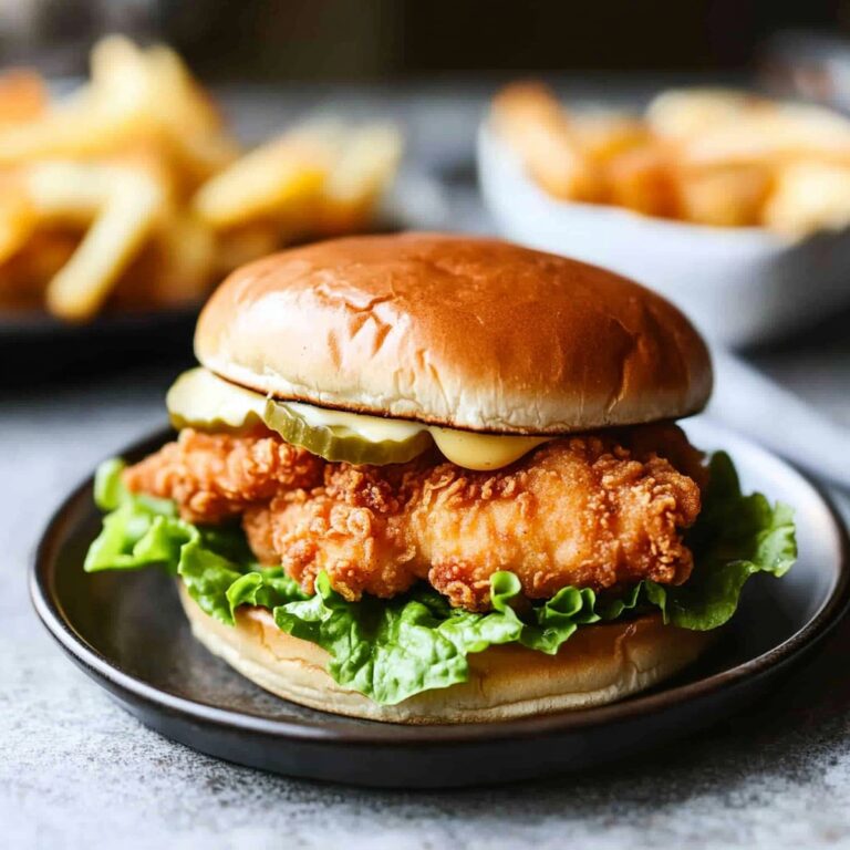 Crispy Chicken Sandwich Showstopper Recipe