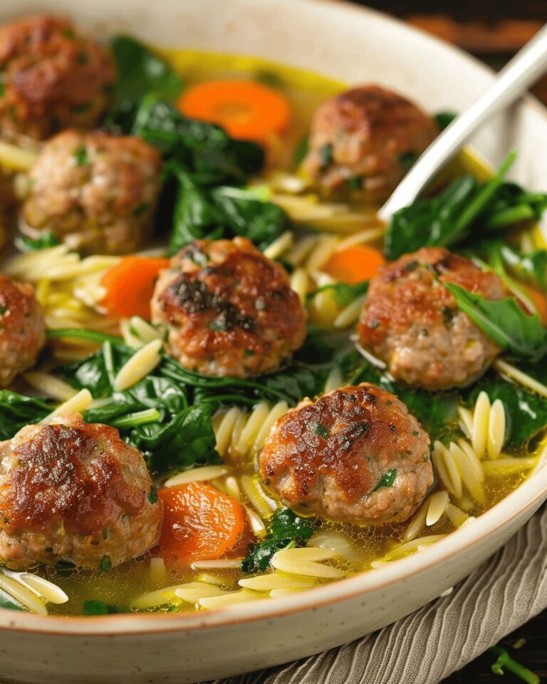 Italian Wedding Soup With A Twist Recipe