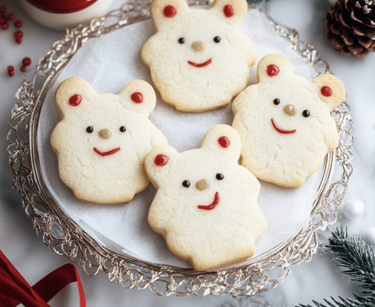 Adorable Polar Bear Cookies Recipe