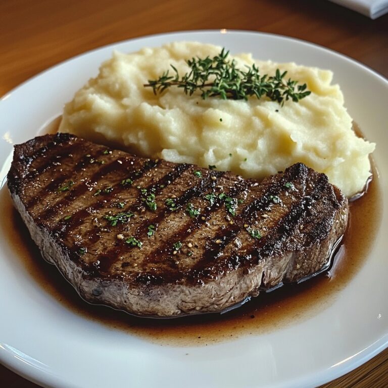 Hearty Steak And Mashed Potatoes Recipe