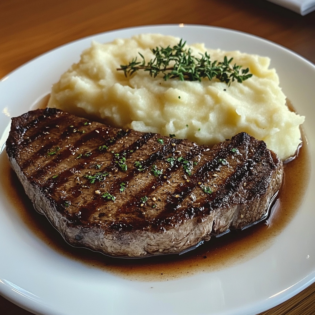 Hearty Steak And Mashed Potatoes Recipe