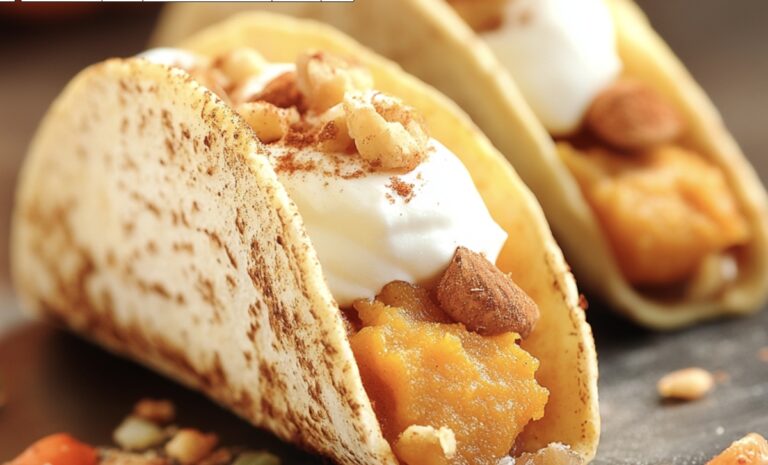 Pumpkin Pie Tacos Recipe