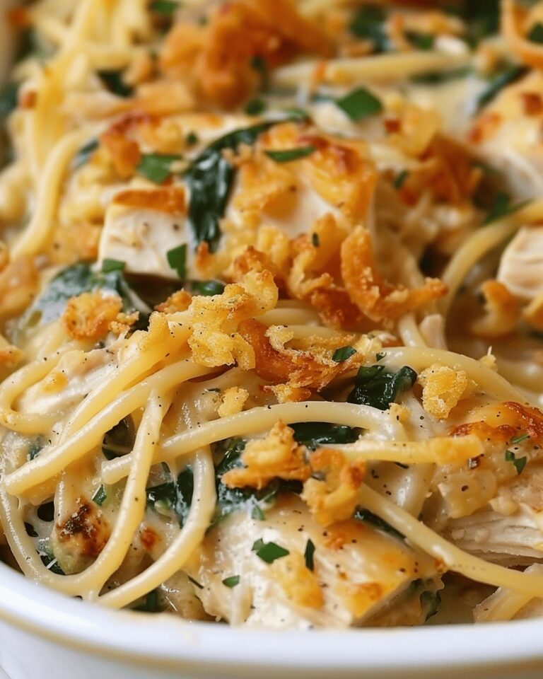 Monterey Chicken Spinach Bake Recipe