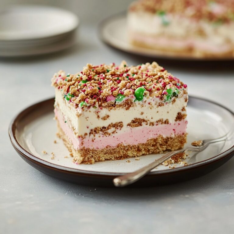 Festive Christmas Crunch Cake Recipe