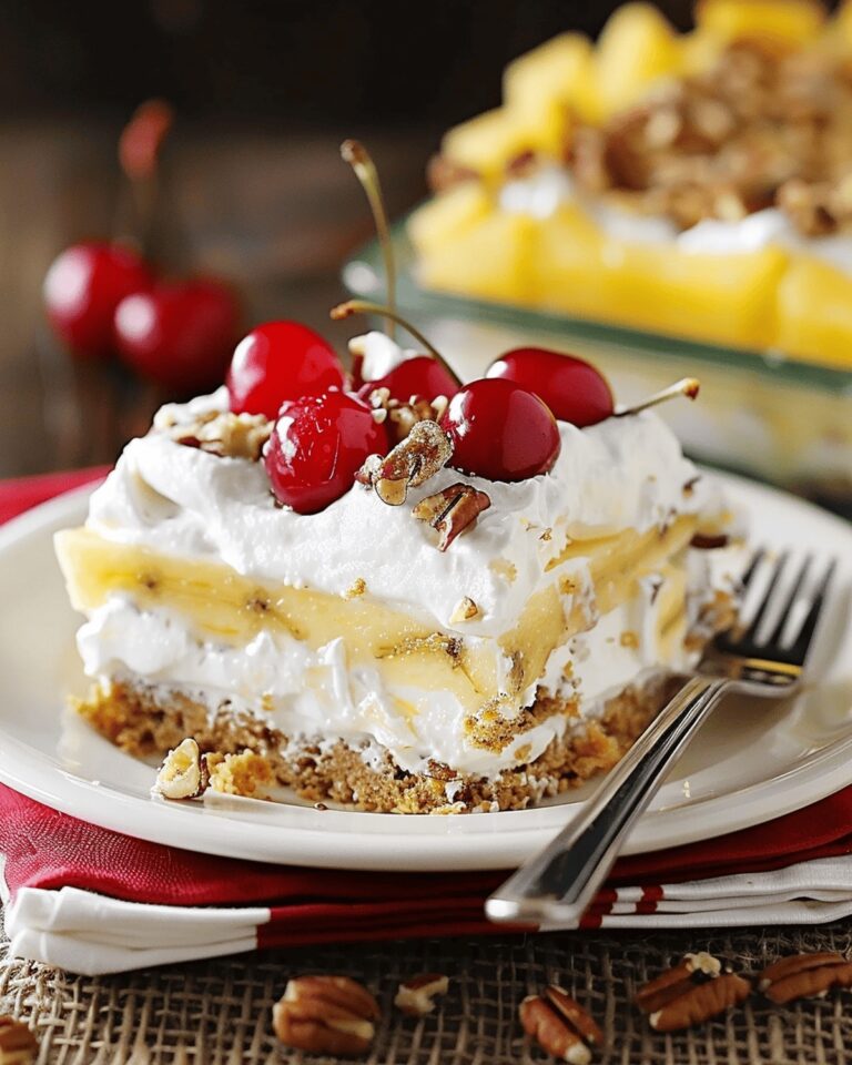 Banana Delight Layered Dessert Recipe