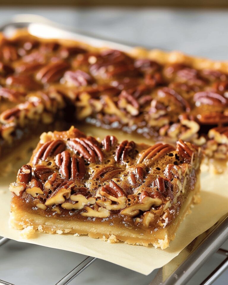 Pecan Pie Squares Delight Recipe
