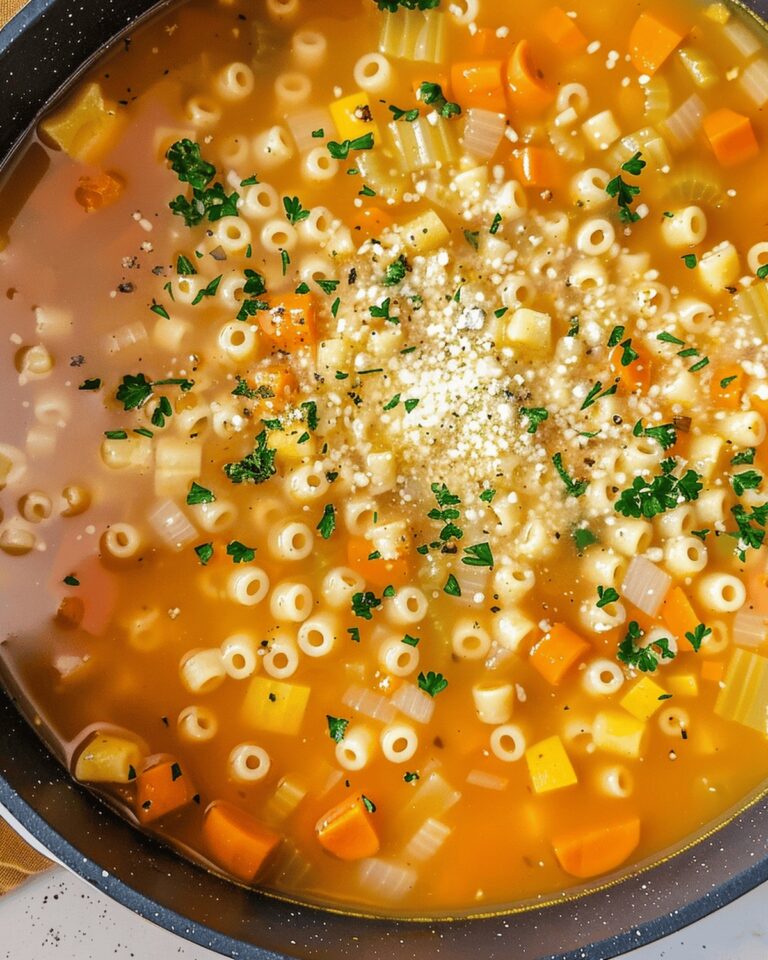 Hearty Vegetable Pastina Delight Recipe