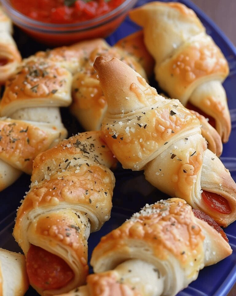 Cheesy Pepperoni Crescent Twists Recipe