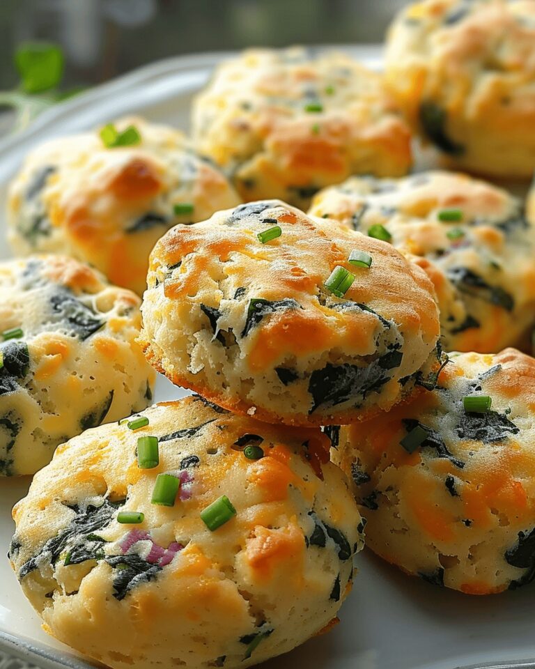 Savory Spinach And Cheese Breakfast Bites Recipe
