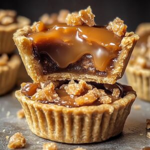 Irresistible Butterfinger Caramel Crunch Mini Pies Recipe