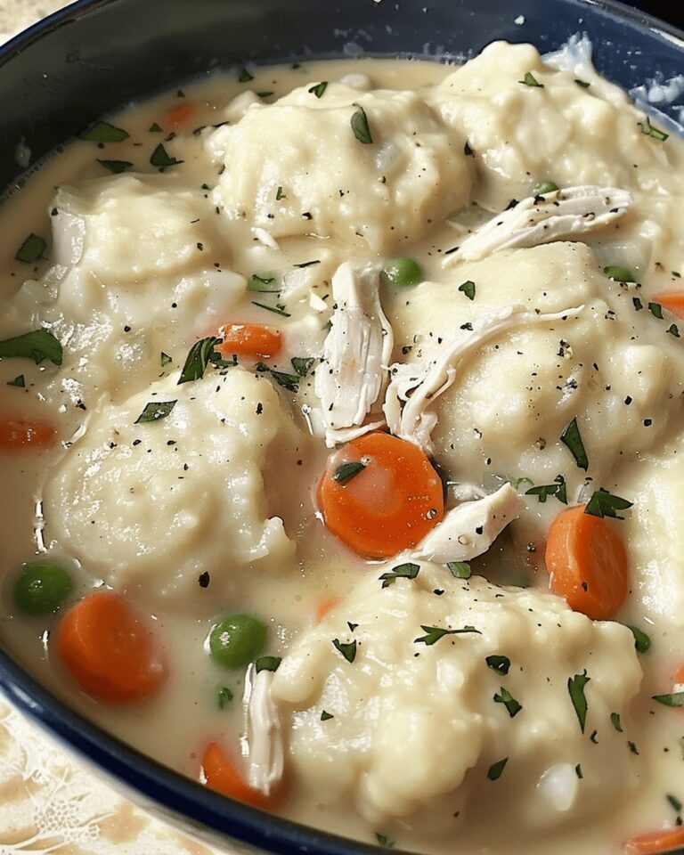 Comforting Chicken And Dumplings Recipe