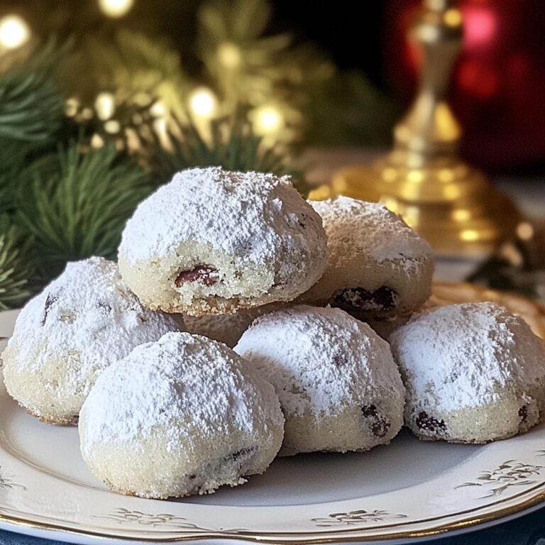 Melt-in-Your-Mouth Pecan Snowball Cookies Recipe