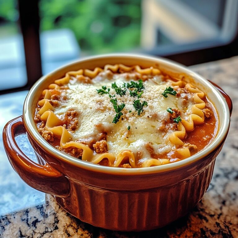 Hearty Lasagna Soup Recipe
