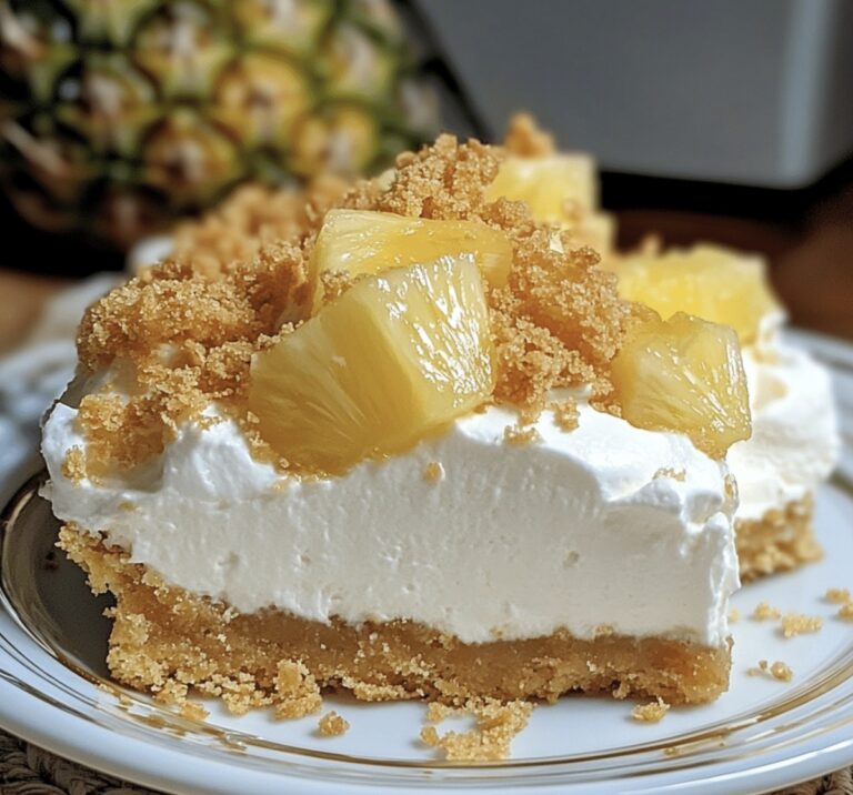 Epic Pineapple Heaven Cheesecake Dessert Recipe