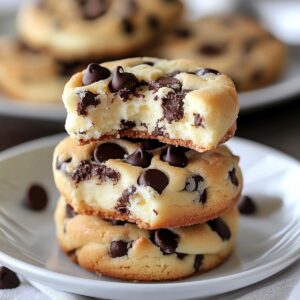 Heavenly Chocolate Chip Cheesecake Cookies Recipe