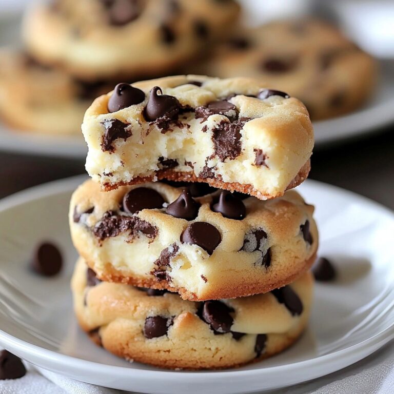 Heavenly Chocolate Chip Cheesecake Cookies Recipe