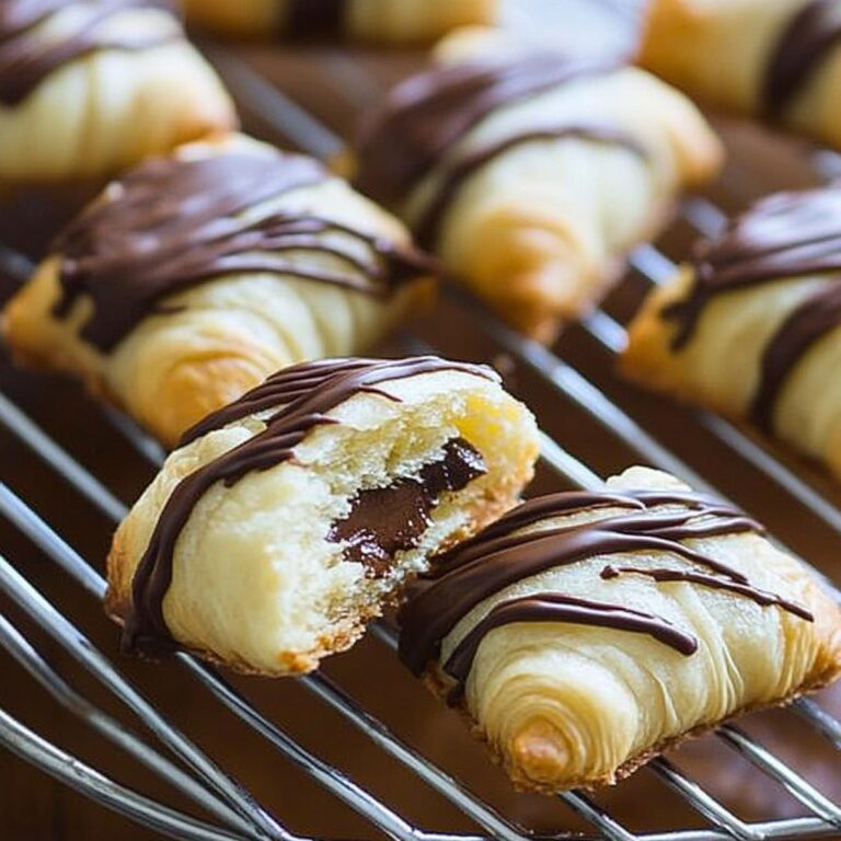 Buttery Chocolate Croissant Cookies Recipe