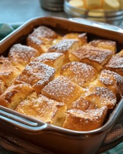 Overnight Cinnamon Nutmeg French Toast Casserole Recipe