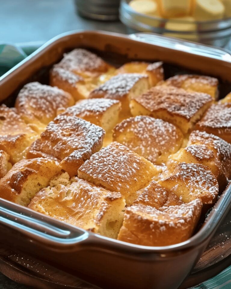 Overnight Cinnamon Nutmeg French Toast Casserole Recipe