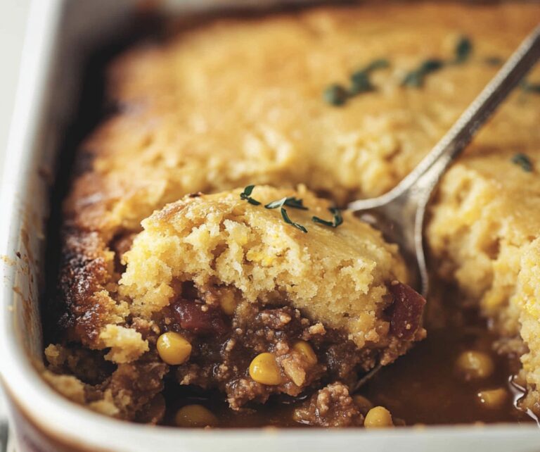 Hearty Cowboy Cornbread Casserole Recipe