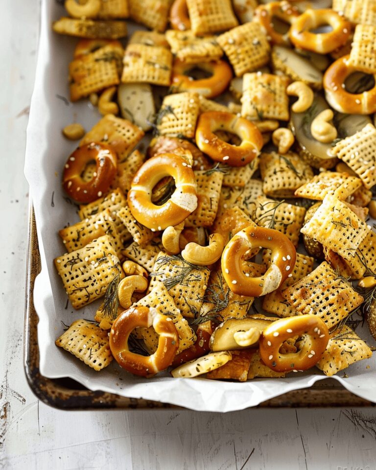 Dill Pickle Snack Mix Recipe