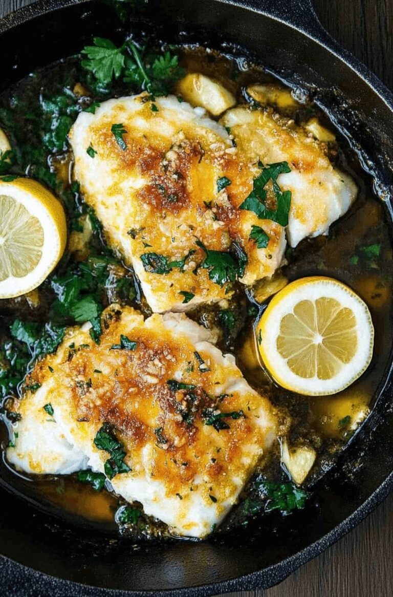 Baked Cod With Lemon And Garlic Recipe