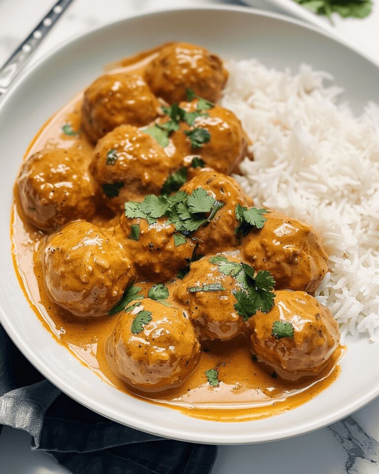 Butter Chicken Meatball Delight Recipe