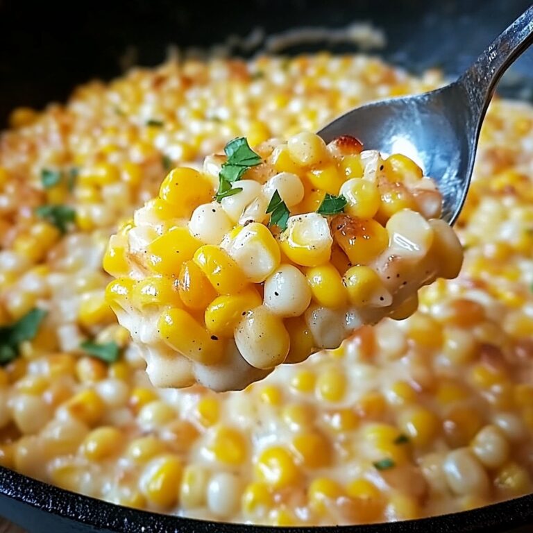 Creamy Honey Butter Skillet Corn Recipe