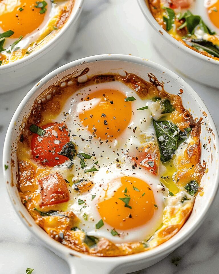 Baked Feta Eggs Recipe