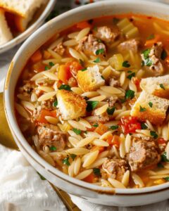 Italian Sausage Orzo Delight Recipe