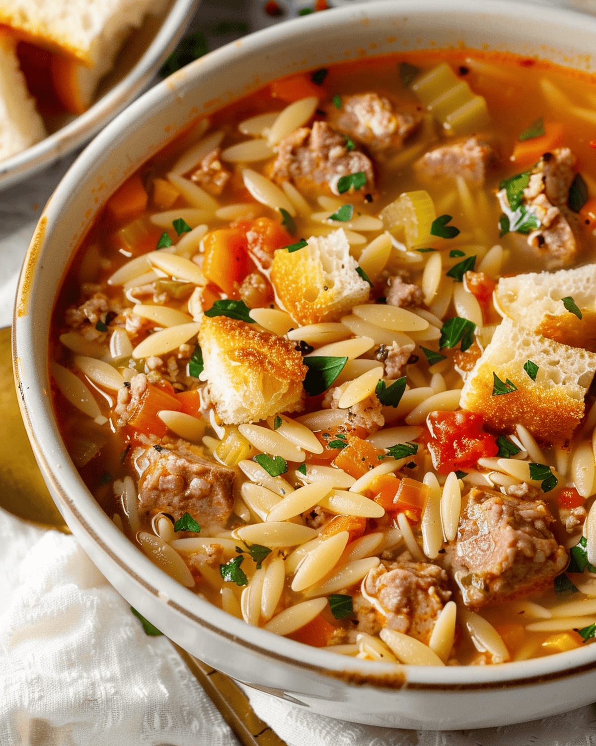 Italian Sausage Orzo Delight Recipe