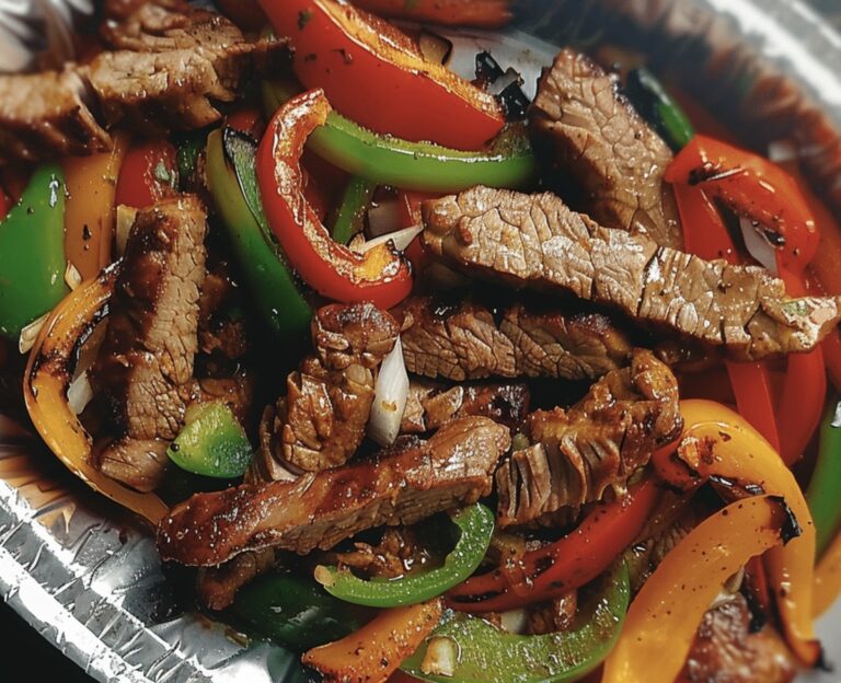 Sizzling Steak Fajitas Recipe