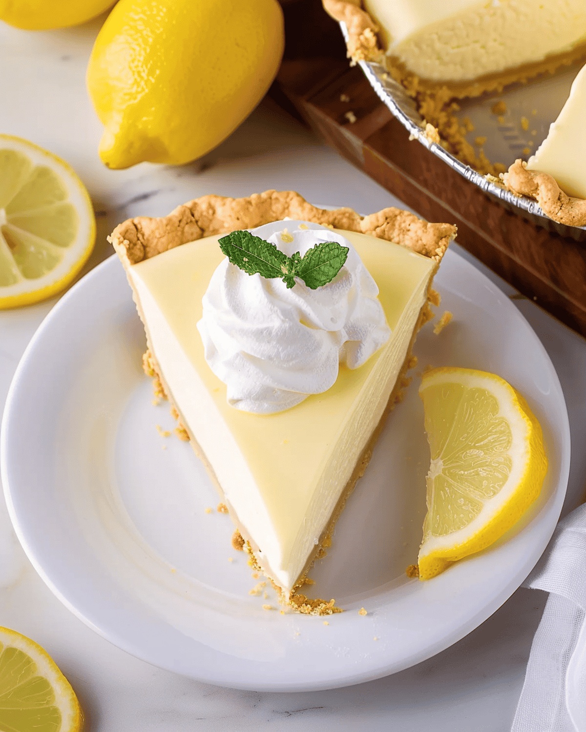 Lemon Dream No-Bake Pie Recipe