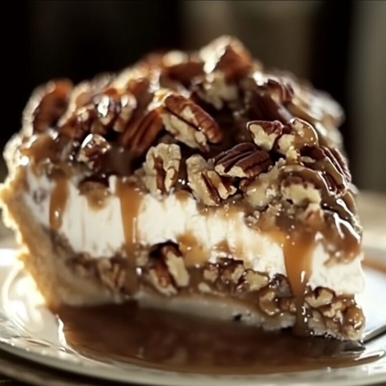 Indulgent Caramel Pecan Delight Pie Recipe