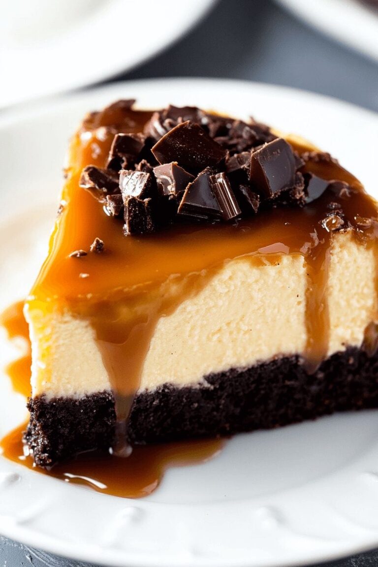 Caramel Brownie Cheesecake Recipe