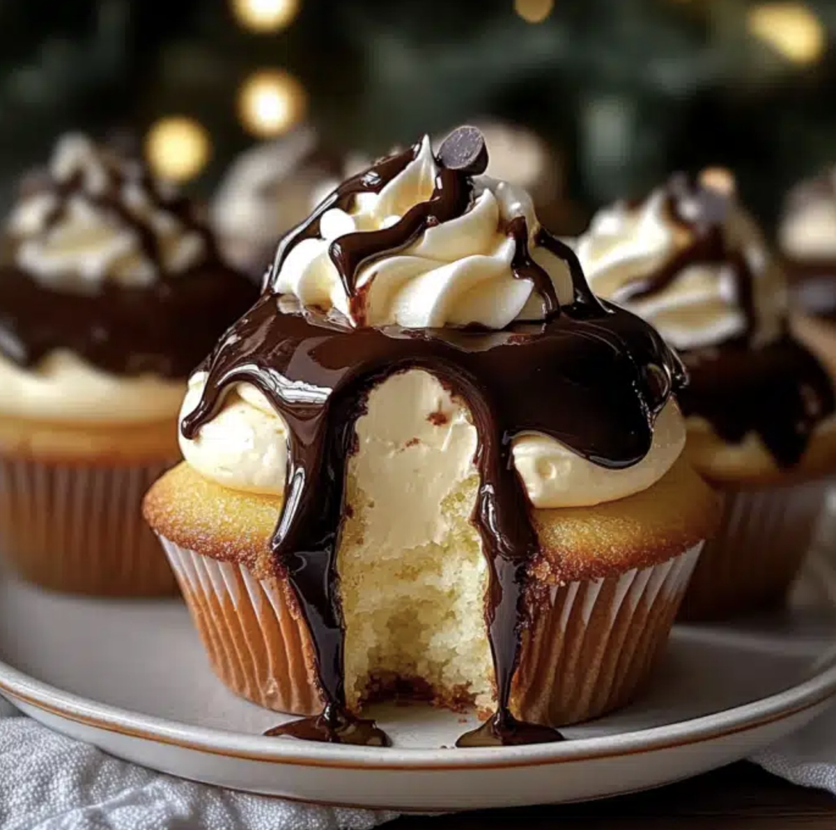 Heavenly Boston Cream Pie Cupcakes Recipe