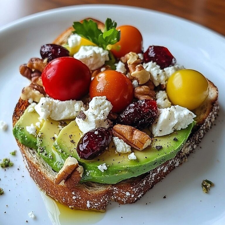 Vibrant Avocado Toast Recipe