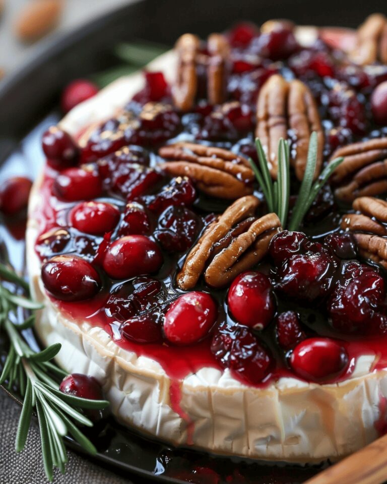 Cranberry Pecan Brie Delight Recipe