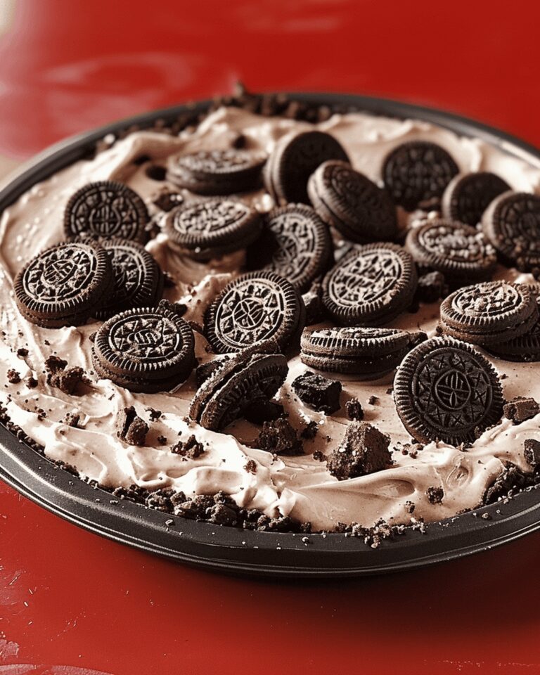 Oreo Chocolate Delight Pie Recipe