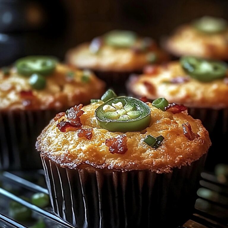 Spicy Jalapeno Bacon Cornbread Muffins Recipe