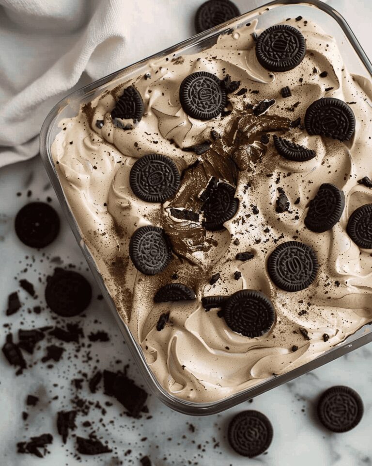 Mocha Oreo No-Bake Dessert Recipe
