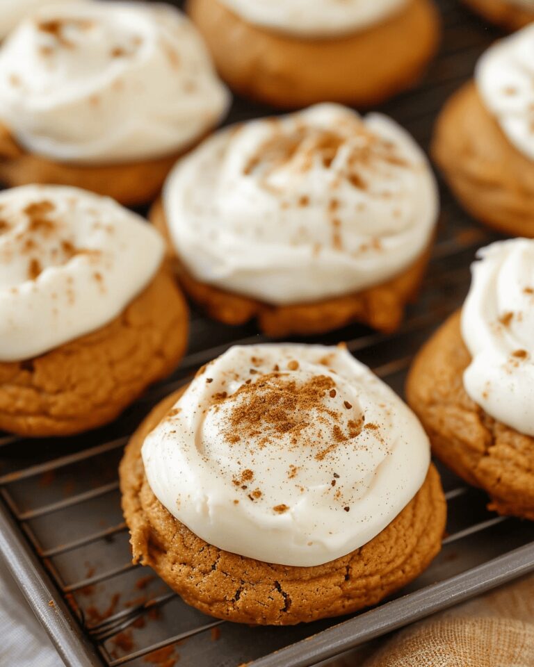 Frosted Pumpkin Delight Cookies Recipe