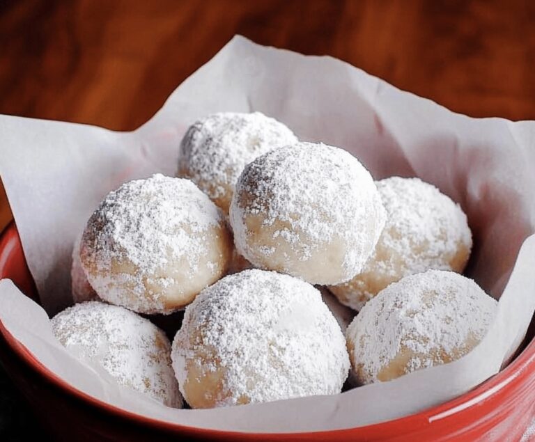 Heavenly Snowball Cookies Recipe