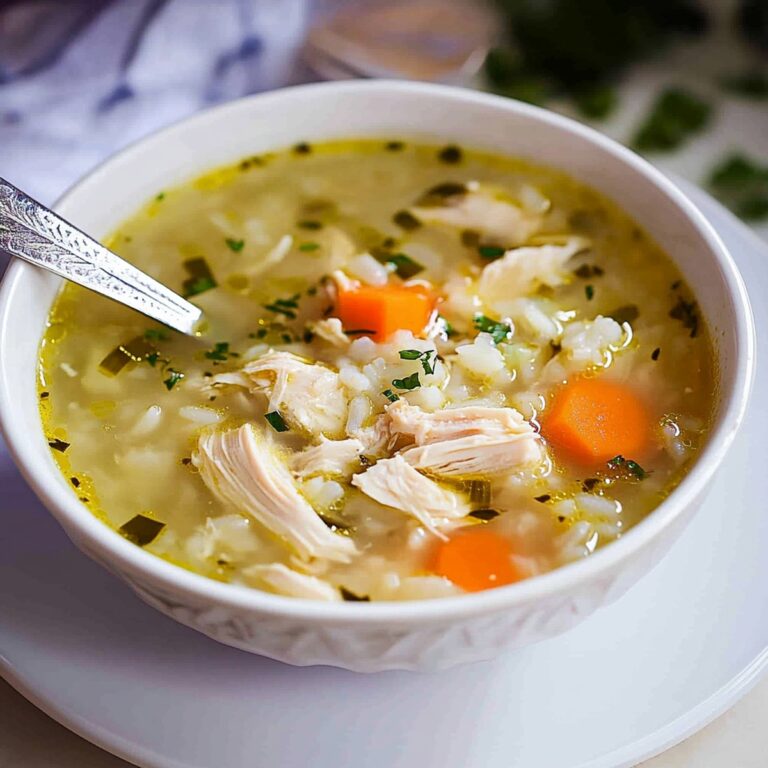 Chicken And Rice Soup Recipe