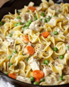 Creamy Chicken Noodle Bake Recipe