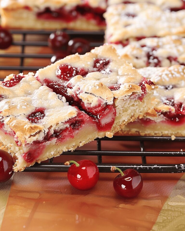 Cherry Almond Delight Bars Recipe