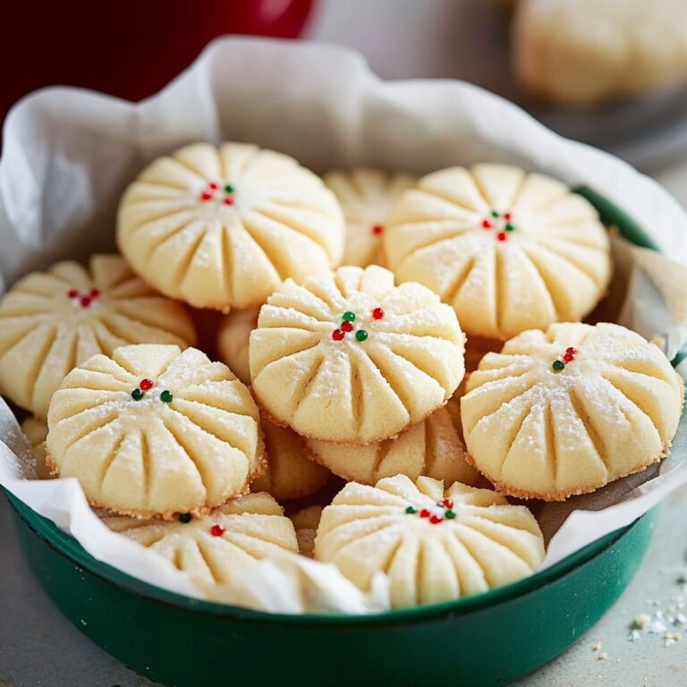 Heavenly Whipped Shortbread Cookies Recipe